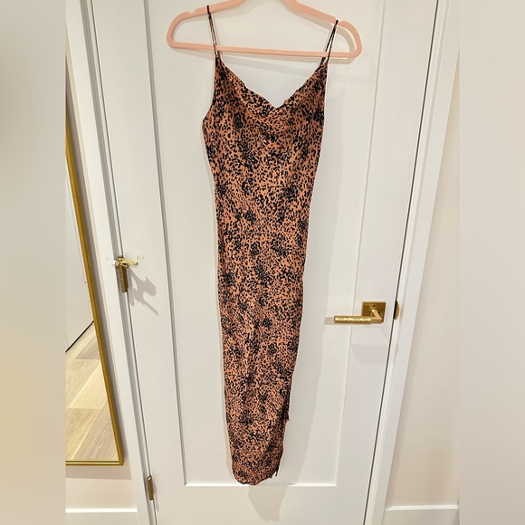 Lovestitch animal-print slip-style dress. - Picture 1 of 5
